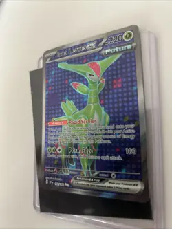 Pokemon TCG Iron Leaves EX Scarlet Violet Temporal Forces 186/162 Ultra Rare - Image 2