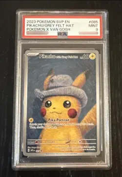 Pikachu with Grey Felt Hat 085 Sv: Scarlet & Violet Promo Cards Regular - Image 1