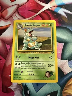 Pokemon Card - Giovanni's Nidoqueen Gym Challenge 23/132 Rare - Image 1