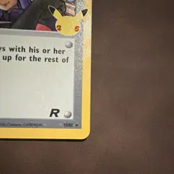 Pokemon TCG Here Comes Team Rocket! 15/82 Celebrations Holo Trainer Card - Image 2
