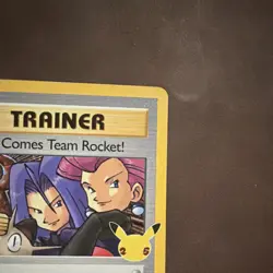 Pokemon TCG Here Comes Team Rocket! 15/82 Celebrations Holo Trainer Card - Image 5
