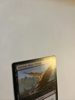 Ancient Brass Dragon Nonfoil Card #111 MTG LP - Image 3