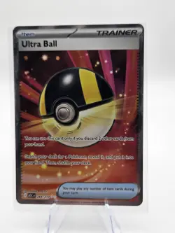 Ultra Ball 264/217 ASC Rare Full Art Foil Trainer Item Pokemon TCG Card - Image 1