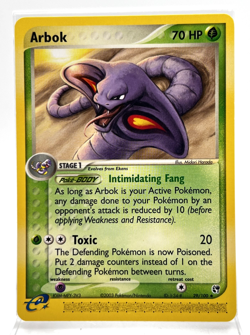 Arbok 29/100 Pokemon Card EX Sandstorm 2003 LP - Image 1