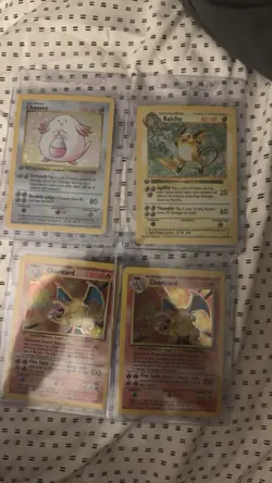 Pokemon Vintage Card Holos Lot 1st Edition Shadowless WOTC Fossil & More - Image 4
