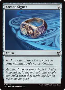 MTG Arcane Signet (0052) [Aetherdrift Commander] Near Mint Magic - Image 1