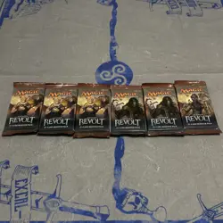 Magic The Gathering X6 Aether Revolt Booster Packs - Image 1