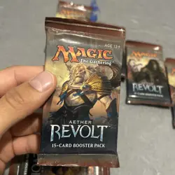 Magic The Gathering X6 Aether Revolt Booster Packs - Image 5