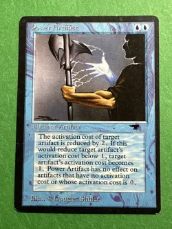 **Power Artifact** ~Antiquities~ MTG: Magic the Gathering, Moderate Play (MP) - Image 1
