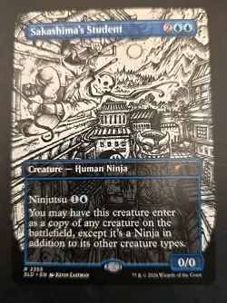 Sakashima's Student (2355) Secret Lair Drop MTG Regular Near Mint - Image 1