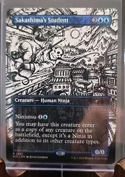 Sakashima's Student (2355) Secret Lair Drop MTG Regular Near Mint - Image 3