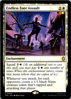 Endless Foot Assault #8 || MTG - Commander: Teenage Mutant Ninja Turtles || 2026 - Image 1