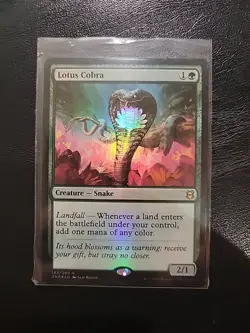 Lotus Cobra Zendikar Rising Foil - Image 1