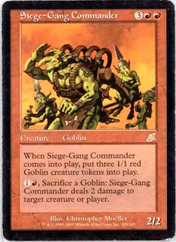 Siege-Gang Commander | Normal | SCG | 103 | MP | Christopher Moeller - Image 1