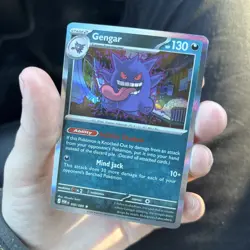 050/088 Gengar Holo Rare Mega Evolution Perfect Order Pokemon TCG Prerelease - Image 1