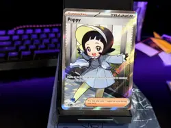 POPPY ULTRA RARE 220/197 OBSIDIAN FLAMES POKEMON NM - Image 1