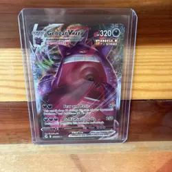 Gengar VMAX Ultra Rare Holo 157/264 Fusion Strike 320 HP Pokemon TCG minty - Image 1