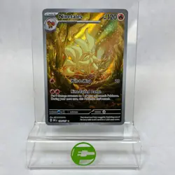 Pokemon TCG Scarlet & Violet Obsidian Flames Ninetales 199/197 Holo English - Image 3