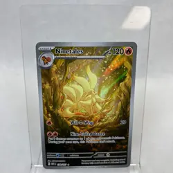 Pokemon TCG Scarlet & Violet Obsidian Flames Ninetales 199/197 Holo English - Image 4