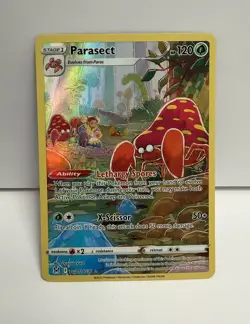 Pokemon TCG Parasect Trainer Gallery Holo Ultra Rare Card TG01/TG30 - Image 1