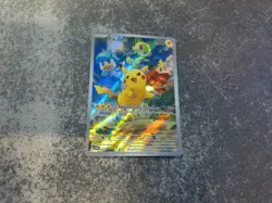 Pikachu SVP 27 Paldea Evolved Black Star Promo Card Pokemon - Image 1