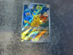 Pikachu SVP 27 Paldea Evolved Black Star Promo Card Pokemon - Image 3