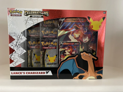Pokemon TCG Celebrations Collection Lance's Charizard V Box 820650101625 - Image 1