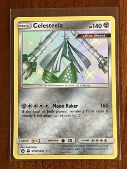 Celesteela SV32/SV94 Shiny Vault Hidden Fates Near Mint Pokemon - Image 1