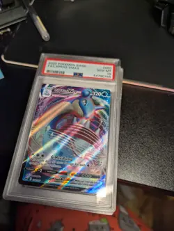 Lapras VMAX 50/202 Sword & Shield Base Set English Pokemon GEM MT PSA 10 - Image 1