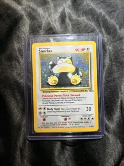 1st Addition Snorlax #11 Holo Rare *Pokemon Card Japanese - Image 3
