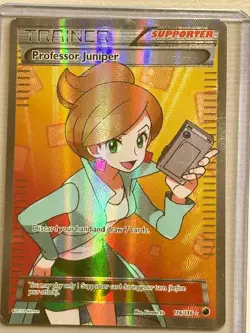 Professor Juniper 116/116 Plasma Freeze Full Art Holo Pokemon Card - Image 1