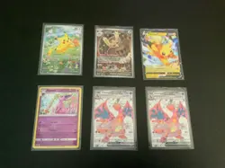 pokemon promo card lot 6 cards total - Image 1