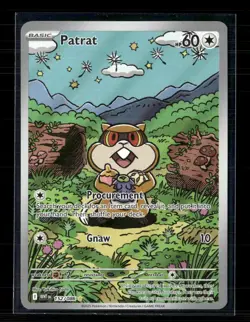 2025 Pokemon Scarlet & Violet White Flare Patrat #152/86 - Image 1