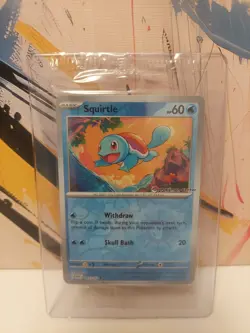 pokemon Squirtle Pokemon Center Stamp Promo - PC Exclusive 007/165 - Image 1