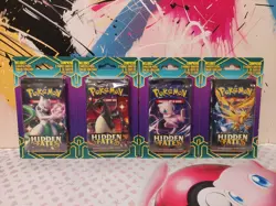Pokemon Hidden Fates Full Art Set Blister Packs - Image 1
