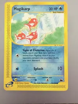 2003 Pokemon Skyridge Magikarp 75/144 NEAR MINT Never Played optimally Stored - Image 1