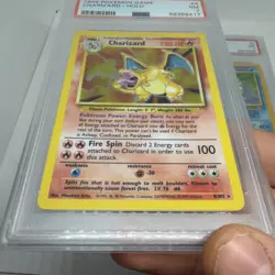 Pokemon Base Set 1999 Holo Charizard, Blastoise, PSA 7 Authenticated! - Image 3