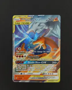 Pokemon - Reshiram & Charizard (Full Art) GX 20/214 Sm Unbroken Bonds - Image 1