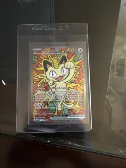 Meowth ex 121/088 ENGLISH Special Illustration Rare - Perfect Order SIR Pokemon - Image 1