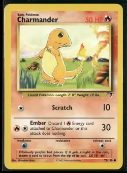 Pokemon - Charmander 70/110 Legendary Collection LP - Image 1
