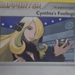 Pokemon Cynthia's Feelings Trainer-Supporter Cosmos Holo 131/146 Legends Awaken… - Image 4