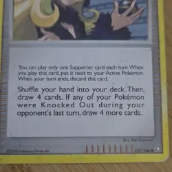 Pokemon Cynthia's Feelings Trainer-Supporter Cosmos Holo 131/146 Legends Awaken… - Image 5