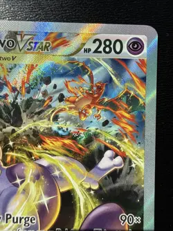 FREE SHIPPING Pokemon 2023 Mewtwo V GG44/GG70 Galarian Gallery - Image 3