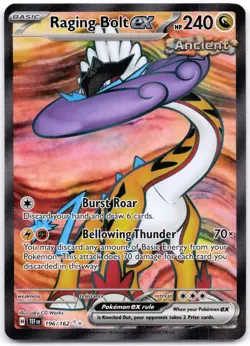 Raging Bolt ex 196/162 Holo Temporal Forces - Image 1