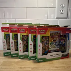 Lot Of 5 ✅ Pokemon TCG First Partner Illustration Collection Series 1 New Sealed - Image 1