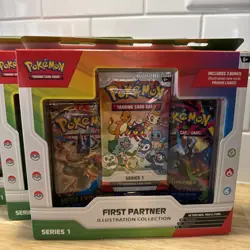 Lot Of 5 ✅ Pokemon TCG First Partner Illustration Collection Series 1 New Sealed - Image 2