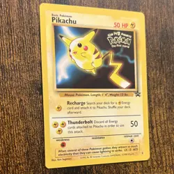 🔥Pikachu #4 Black Star Promo 1999 Pokemon The First Movie🔥 - Image 3
