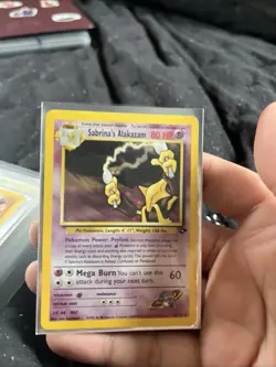Pokemon Sabrina's Alakazam Gym Challenge 16/132 Holo Rare Unlimited 80 HP - Image 4