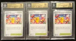 BGS 10 2022 Pokemon Promo Trainer Website Celebration Fanfare #374/S-P Seq. Set - Image 1