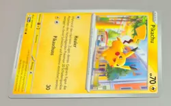 Pikachu # 062/193 Common Entwicklungen in Paldea 2023 Pokemon Deutsch Mint - Image 2